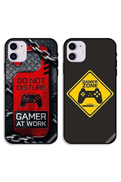 Covernex حافظتان لهاتف Apple iPhone 12 - أغطية حماية Gamer Zone وGame At Work