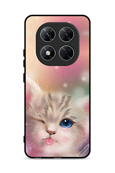 Covernex غطاء حماية لهاتف Xiaomi Poco X7 5G بتصميم قطة لطيفة