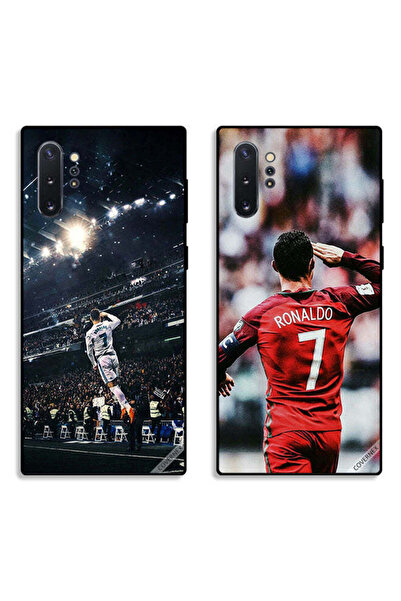 Covernex حافظتان لهاتف سامسونج جالاكسي نوت 10 بلس بأغطية حماية تحية رونالدو ل...