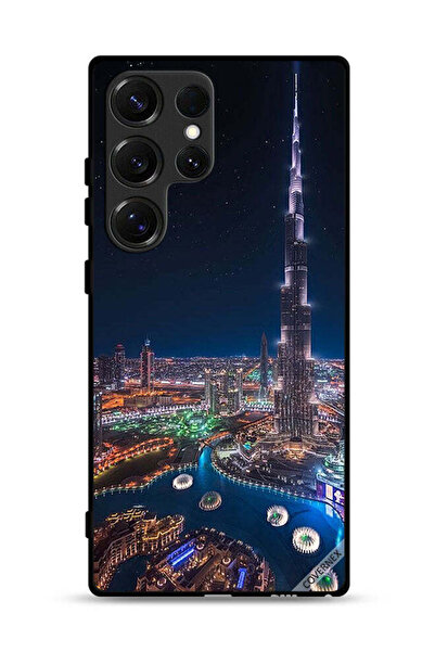 Covernex غطاء حماية لهاتف سامسونج جالكسي S25 ألترا - منظر ليلي لوسط المدينة