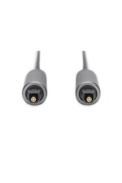 Digitus Cablu Audio Digital Optyc, 3m, TOSLINK-TOSLINK, Negru