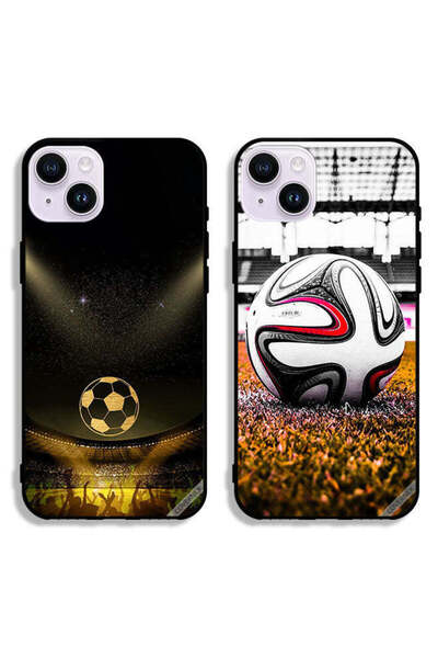 Covernex حافظتان واقيتان لهاتف Apple iPhone 14 Plus، بتصميم كرة قدم كلاسيكية ...
