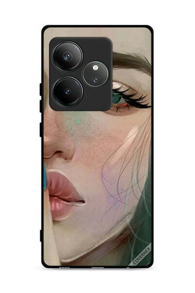 Covernex غطاء حماية لهاتف Realme GT Neo6 5G، ششش، إنها حزينة