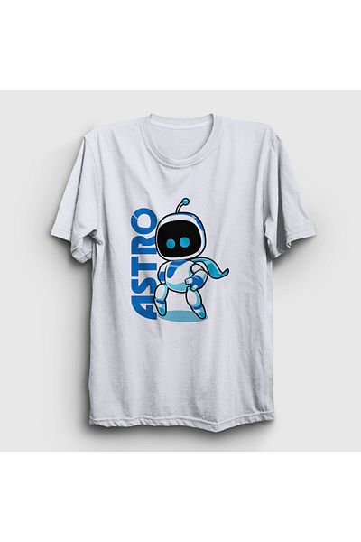 Presmono Unisex Λευκό Παιχνίδι Captain Astro Boots T-Shirt 555348tt