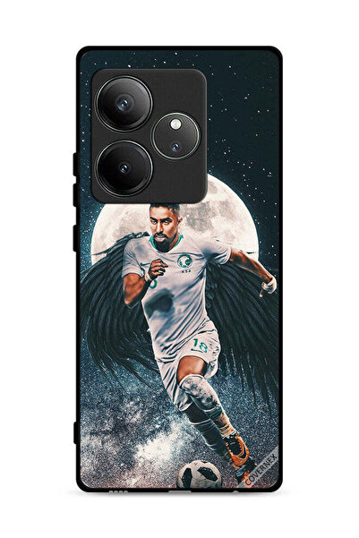 Covernex غطاء حماية لهاتف Realme GT 6 5G، سالم الدوسري يحمل كرة قدم