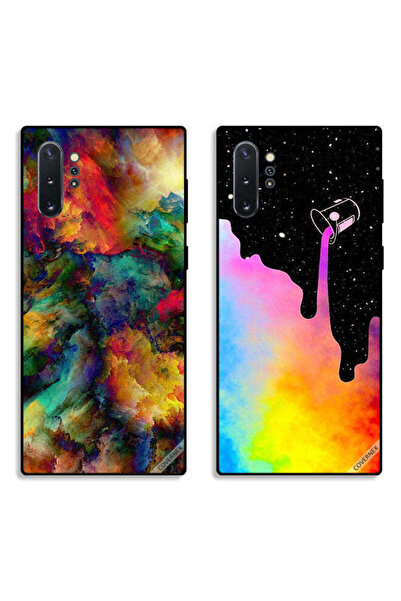 Covernex حافظتان لهاتف سامسونج جالكسي نوت 10 بلس بأغطية حماية بألوان عتيقة وت...