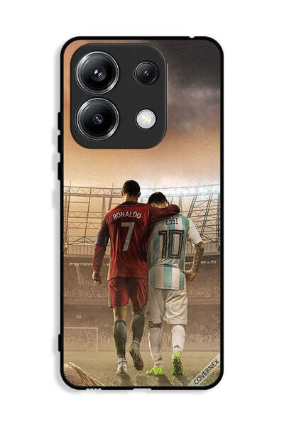 Covernex غطاء حماية لهاتف شاومي بوكو M6 برو 4G ميسي وكريستيانو رونالدو