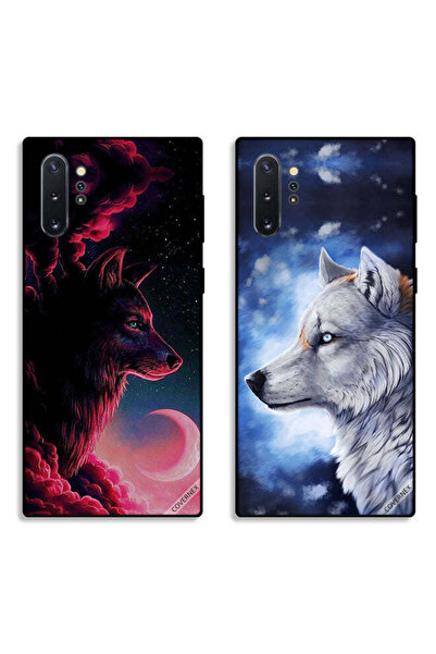 Covernex حافظتان واقيتان لهاتف سامسونج جالاكسي نوت 10 بلس بتصميم وولف آرت