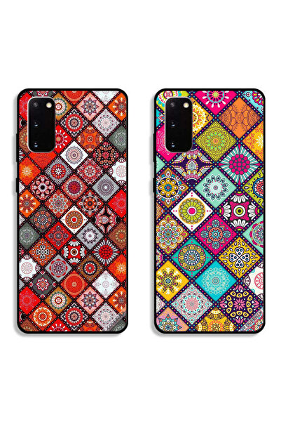 Covernex حافظتان لهاتف سامسونج جالكسي S20، أغطية حماية بتصميم ماندالا وشكل ما...