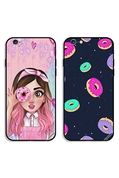 Covernex Two Cases For Apple iPhone 6 Plus/6s Plus Protective Covers Donuts a...