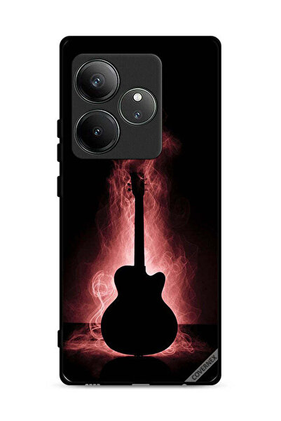 Covernex غطاء حماية لهاتف Realme GT 6T 5G بتصميم انعكاس الجيتار