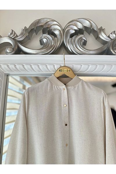 Invee 6674Y Modal Shirt - Bone