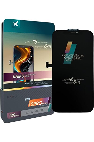 KAİKU İPHONE 12 PRO MAX UYUMLU LCD DOKUNMATİK EKRAN (HIGH GAMUT ULTRA SHARP G...
