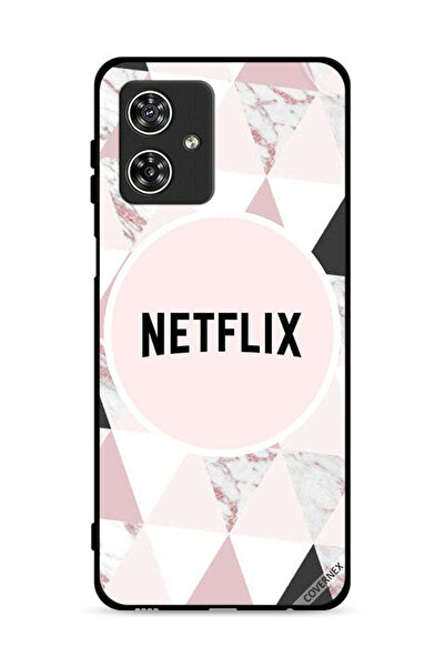 Covernex غطاء حماية لهاتف موتورولا موتو جي 54 5G مع خلفية نتفليكس