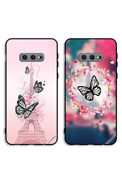 Covernex حافظتان واقيتان لهاتف سامسونج جالاكسي S10e بتصميم فراشة على شكل حلقة...