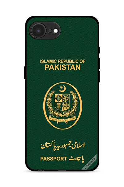 Covernex غطاء حماية لجهاز Apple iPhone 16e بنمط جواز سفر باكستاني