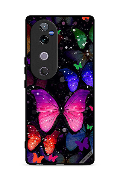 Covernex غطاء حماية لهاتف Vivo V40 5G بنقشة الفراشات