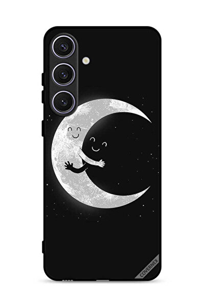 Covernex غطاء حماية لهاتف سامسونج جالاكسي S25 بلس بتصميم عناق القمر والسماء ا...