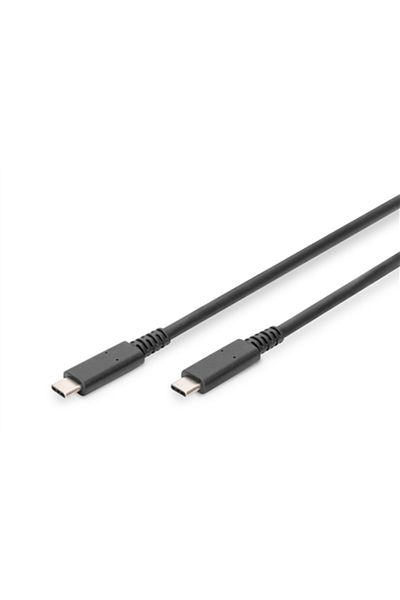 Digitus Cablu USB-C Digitus, 0.8 m, Negru, USB 4.0 100W
