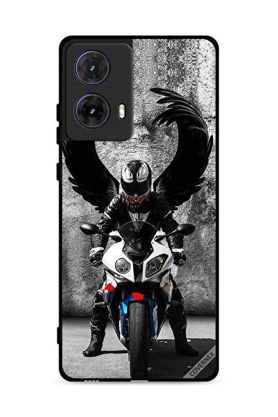 Covernex غطاء حماية لهاتف موتورولا موتو جي 85 5 جي - وينغر بايك لاحب الدراجات