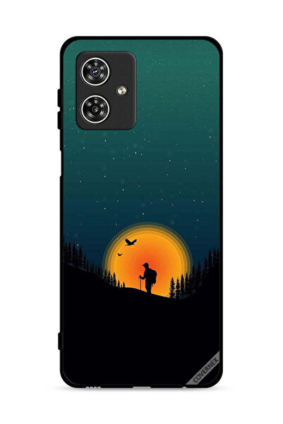 Covernex غطاء حماية لهاتف موتورولا موتو جي 54 5G برسومات مغامرات فنية