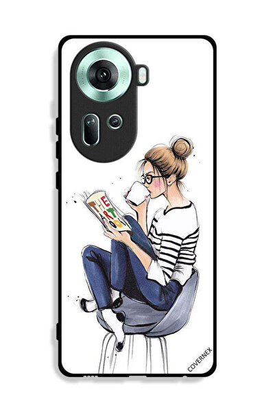 Covernex غطاء حماية لهاتف Oppo Reno11 5G - قراءة كتاب الفن