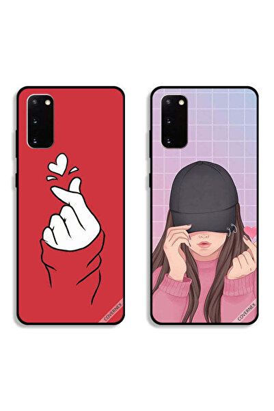 Covernex حافظتان واقيتان لهاتف سامسونج جالكسي S20 بطبعة قبعة سناب لوف جيرل