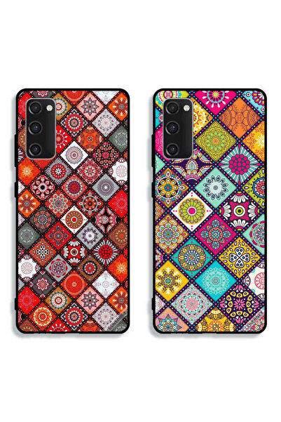 Covernex حافظتان لهاتف سامسونج جالكسي S20 FE، أغطية حماية بتصميم ماندالا وشكل...