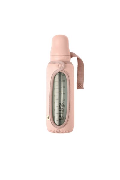 Bibs - 225 ml glass bottle cover, Blush