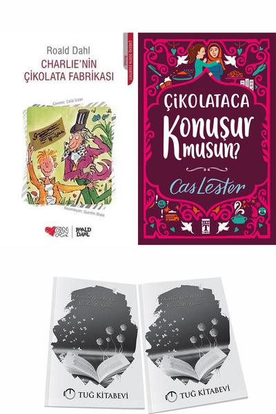 Can Yayınları Charlie’nin Çikolata Fabrikası ve Çikolataca Konuşur Musun + He...