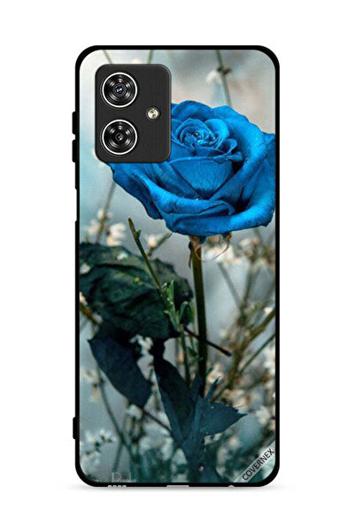 Covernex غطاء حماية لهاتف موتورولا موتو جي 54 5G - أزرق وردي