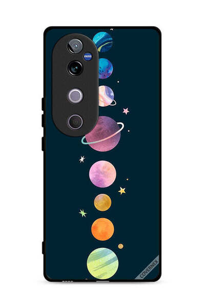 Covernex غطاء حماية لهاتف Vivo V40 5G بتصميم Planets In Row