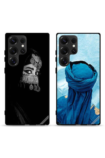 Covernex جرابان لهاتف سامسونج جالاكسي S25 ألترا 5G بغطاءين واقيين بتصميم عربي...