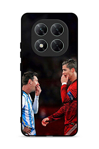 Covernex غطاء حماية لهاتف Xiaomi Poco X7 5G رونالدو وميسي في إطار واحد