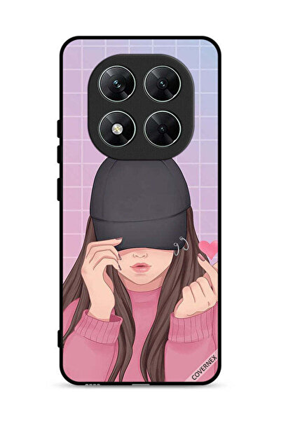Covernex غطاء حماية لهاتف شاومي ريدمي نوت 14 برو 5G، قبعة سناب لوف جيرل