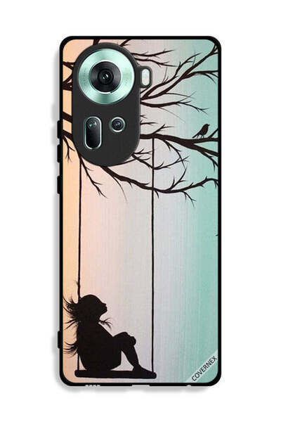 Covernex غطاء حماية Oppo Reno11 5G بتصميم فتاة صغيرة حزينة
