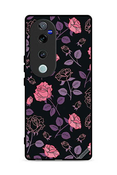 Covernex غطاء حماية لهاتف Vivo S19 Pro 5G بنقشة زهور قوطية باستيل