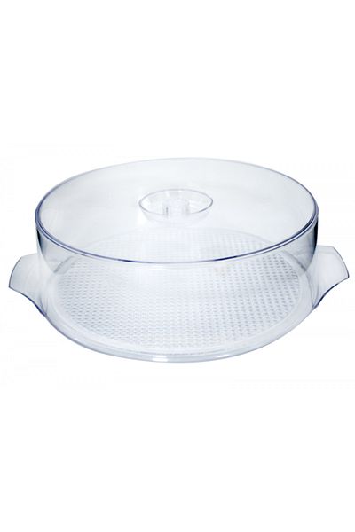 Raki Round polycarbonate cake box 30cm