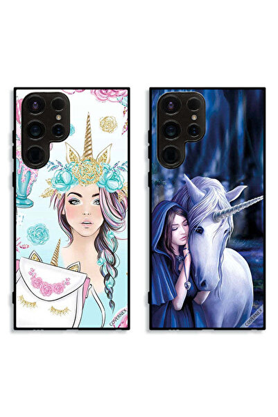 Covernex حافظتان لهاتف سامسونج جالاكسي إس 23 ألترا 5G، أغطية حماية رموش على ا...