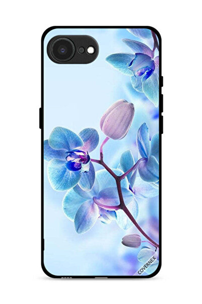 Covernex غطاء حماية لجهاز Apple iPhone 16e بنقشة زهور الأوركيد