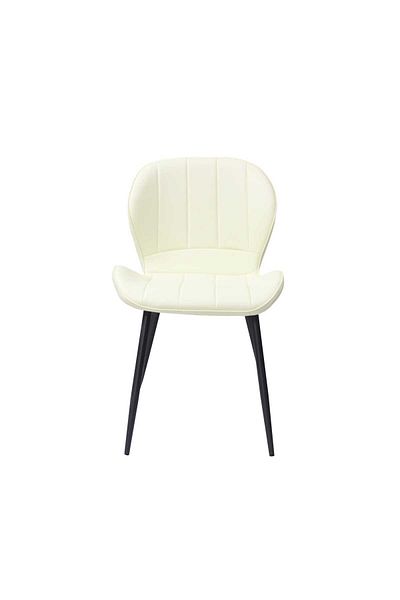 ARTA DOOR Set of 4 Topaz Eco-Leather Chairs, Kitchen, Living Room, Bedrooms or Hallways, Upholstered with Leather