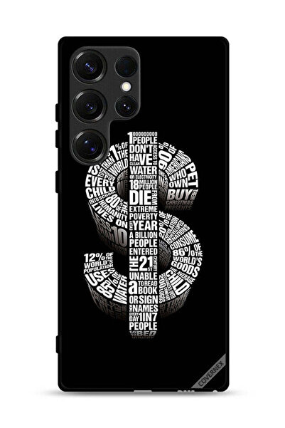 Covernex غطاء حماية لهاتف سامسونج جالاكسي S25 ألترا بطبعة دولار الخط