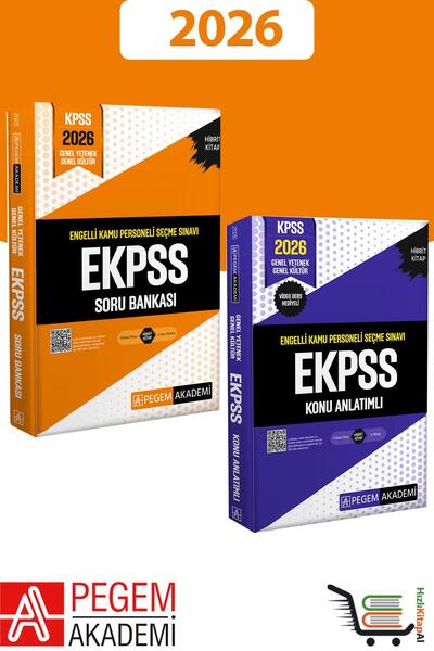 Pegem Akademi Yayıncılık 2026 E-KPSS Konu Anlatımı ve Soru Bankası Ekpss Pegem