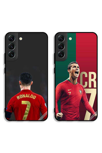 Covernex حافظتان لهاتف سامسونج جالاكسي إس 22 بلس 5G، أغطية حماية رونالدو، أعظ...