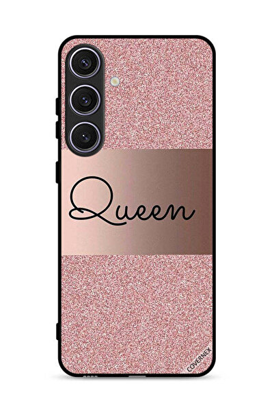 Covernex غطاء حماية لهاتف Samsung Galaxy S25 Plus بخلفية لامعة من Queen Glitters