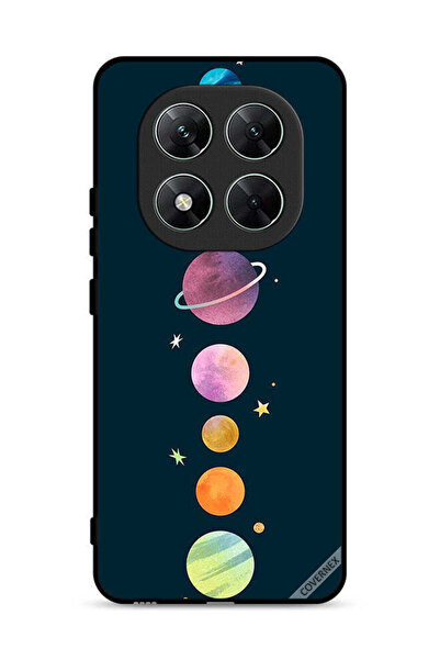 Covernex غطاء حماية لجهاز شاومي ريدمي نوت 14 برو 5G بتصميم الكواكب في صف واحد