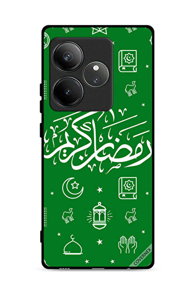 Covernex غطاء حماية لهاتف Realme GT 6 5G - رمضان كريم - أخضر