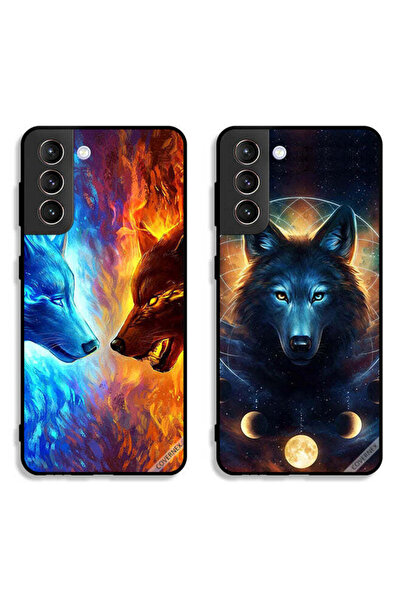Covernex حافظتان لهاتف سامسونج جالاكسي S21 بلس 5G، أغطية حماية بتصميم الذئب و...