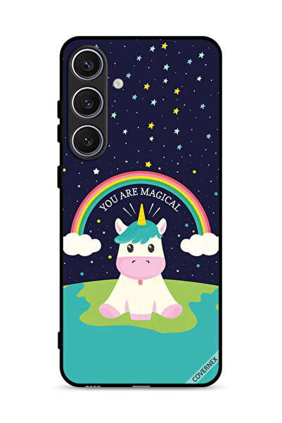 Covernex غطاء حماية لهاتف سامسونج جالكسي S25 بتصميم وحيد القرن السحري