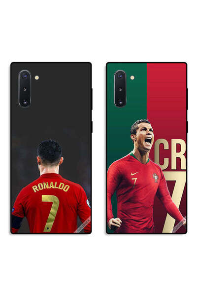 Covernex حافظتان لهاتف سامسونج جالاكسي نوت 10، أغطية حماية رونالدو، أعظم لاعب...